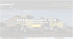 Desktop Screenshot of lakelandasphalt.com
